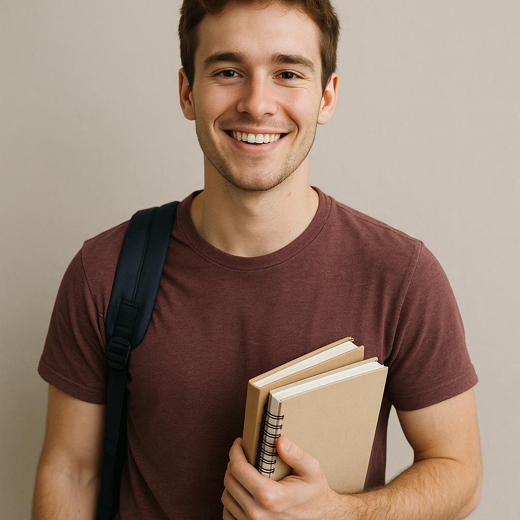 Thomas, UQO student, satisfied with the moving service