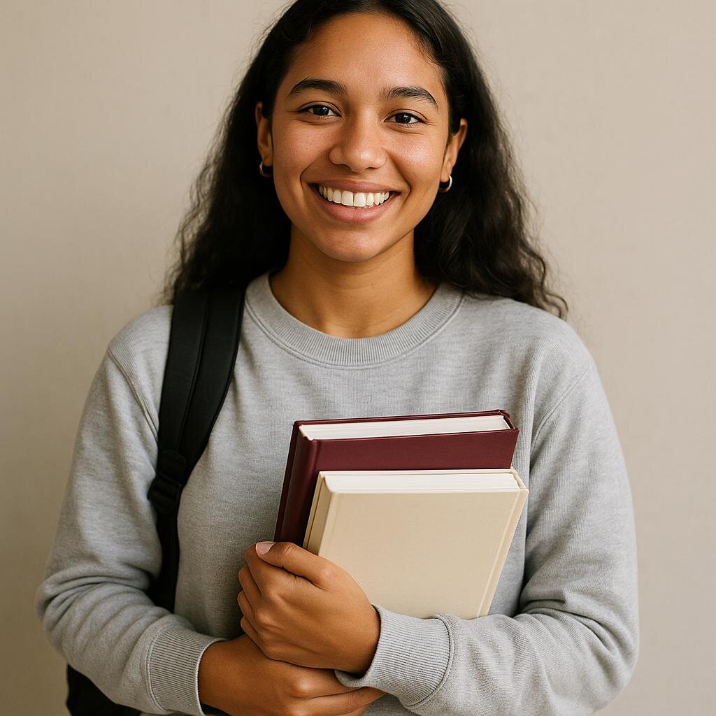 Sarah, La Cité College student, satisfied with the moving service
